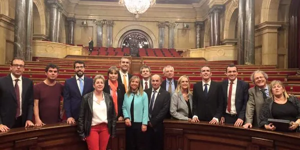 Albert Batalla i Òscar Ordeig inicien la legislatura al Parlament