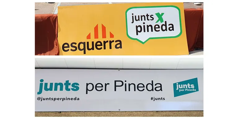 Conflicte a Pineda entre ERC i Junts pel nom a les respectives coalicions pel 28-M: ERC-Junts x Pineda i JuntsxCat-Junts per Pineda