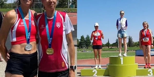 Bany de medalles de l’atletisme altafullenc en el Campionat de Catalunya Màster