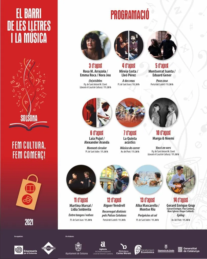 La Biblioteca Carles Morató acollirà el Racó de les Lletres i la Música durant el mes d'agost