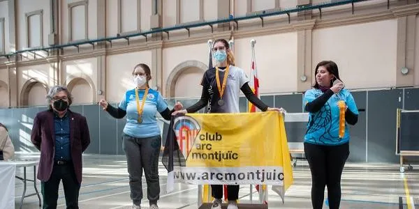 La vespellenca Maria Pitarch, subcampiona catalana d'Arc Recorbat en Sala