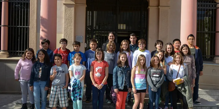 El Consell dels infants s'acomiada de l'alcaldessa repassant tots els projectes treballats