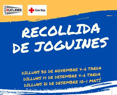 L'Institut Euclides recull joguines a benefici de Creu Roja i la ONG Ilusión Solidaria