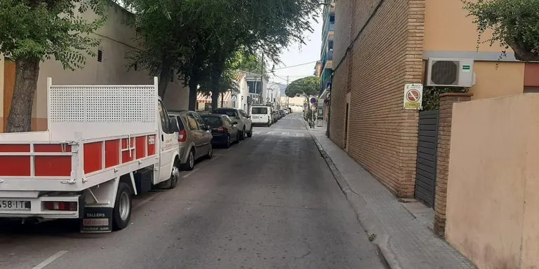 S’estan fent els últims detalls de pavimentació a l’av.Montevideo en les obres per a la seva accessibilitat