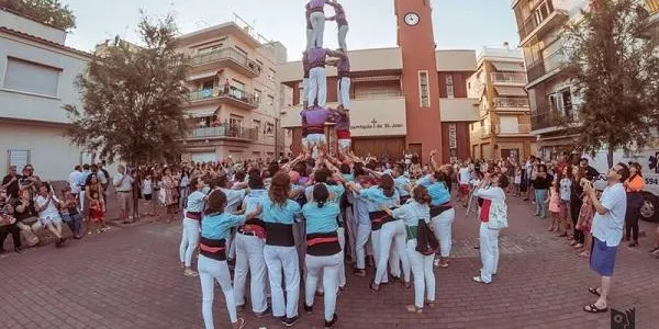 Els Castellers d’Altafulla portaran el 5d6 a les festes de Sant Joan de Baix a Mar a Torredembarra