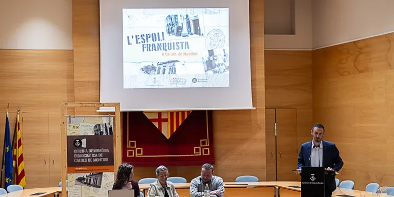 Es presenta la fase final de l’estudi sobre l’espoli franquista a Caldes