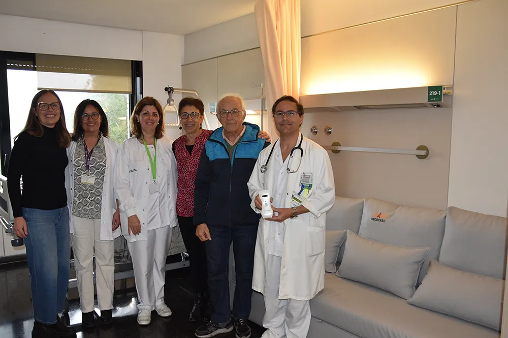 L'Hospital de Blanes té nou equipament per al confort dels pacients oncològics gràcies a Oncolliga Girona i Oncotrail