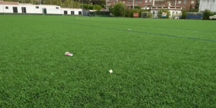 El CF Arenys mirarà d’esbrinar l'origen de la brutícia que va aparèixer ahir al Bernat Coll