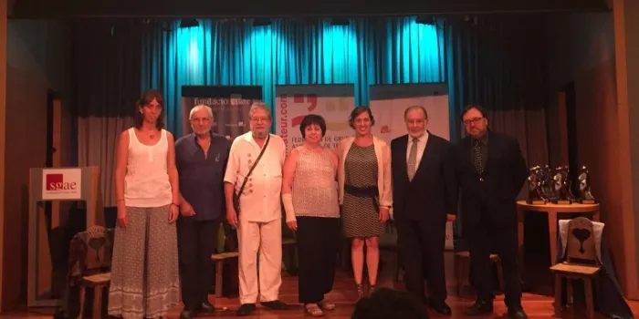 L'arenyenc Toni Pardo s’emporta el Premi Arlequí de Teatre
