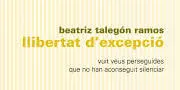 Bea Talegón presenta el seu llibre 'Llibertat d'excepció' a Agramunt