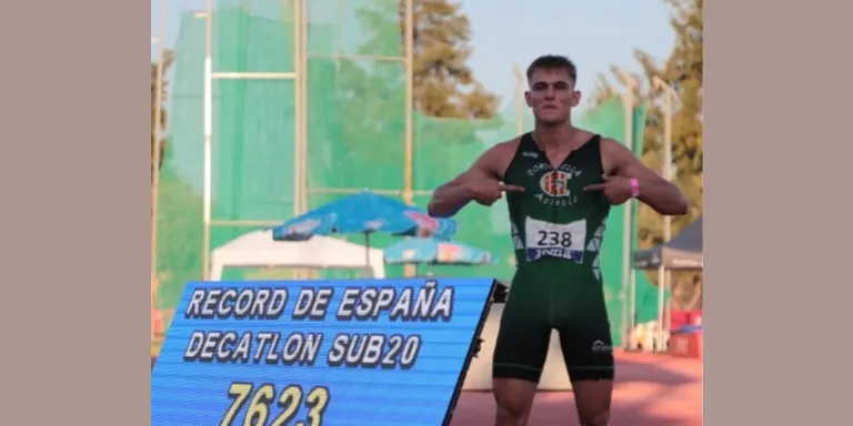 Pol Ferrer trenca el rècord d’Espanya de decatló sub20