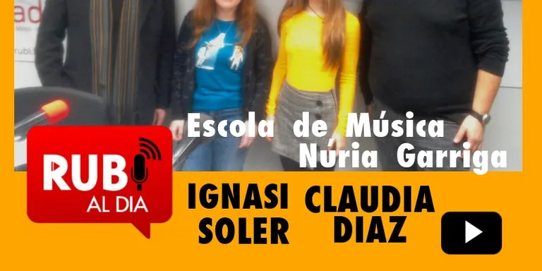 IGNASI SOLER CLAUDIA DÍAZ Escola de Música Núria Garriga