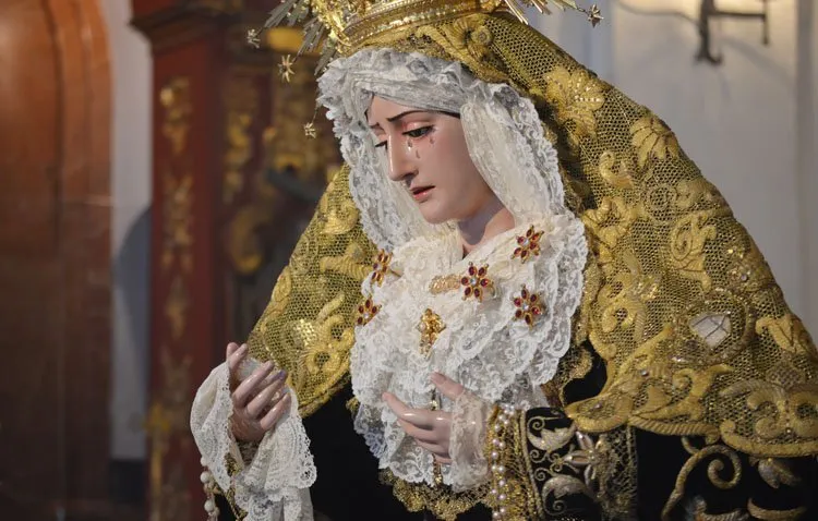 Pedro Manzano desvela en COPE Utrera los detalles de la restauración de la Virgen de los Dolores