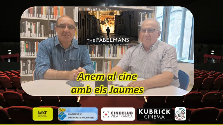 ANEM AL CINE AMB ELS JAUMES amb “LOS FABELMAN”.