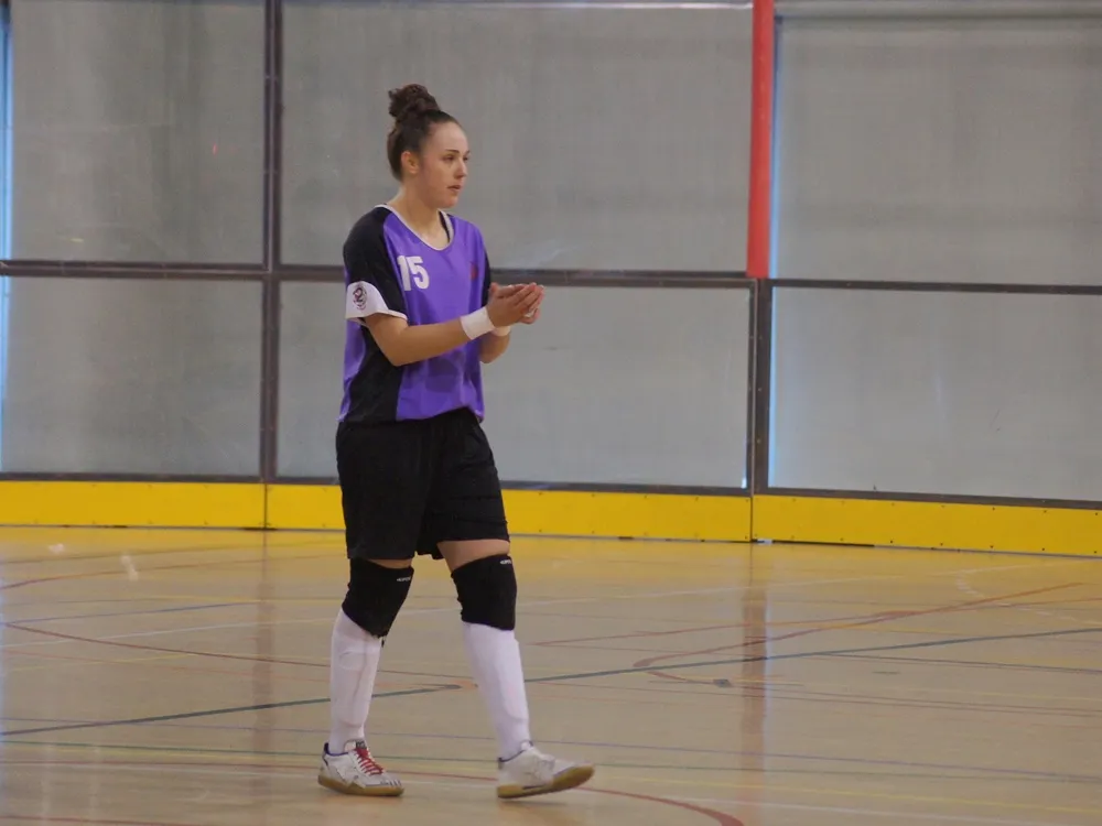 La portera de l'Esportiu Nerea en una imatge d'arxiu