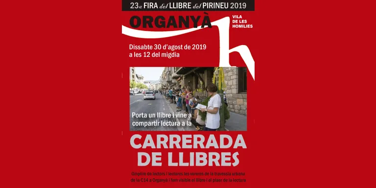 Organyà organitza una nova edició de la Carrerada de Llibres