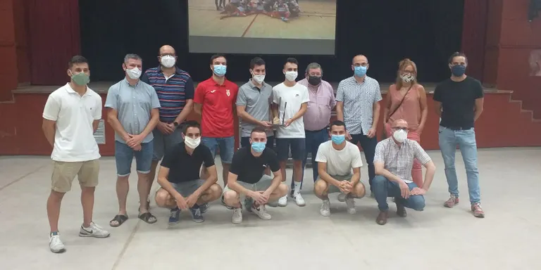 L'Ajuntament fa una recepció oficial a l'equip de Futbol Sala que ha pujat a Segona B