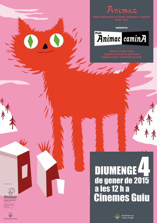 Cinemes Guiu projecta els curtmetratges d'animació d'Animac Camina