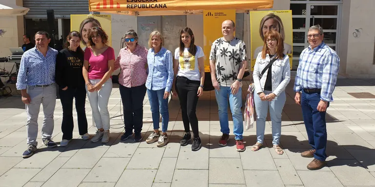 ERC obre els mítings de butxaca explicant les propostes d’espai públic i joventut