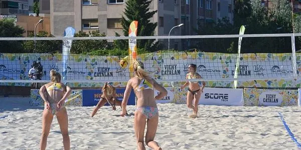 Torredembarra acull aquest cap de setmana la quarta prova del Campionat de Catalunya de Vòlei Platja
