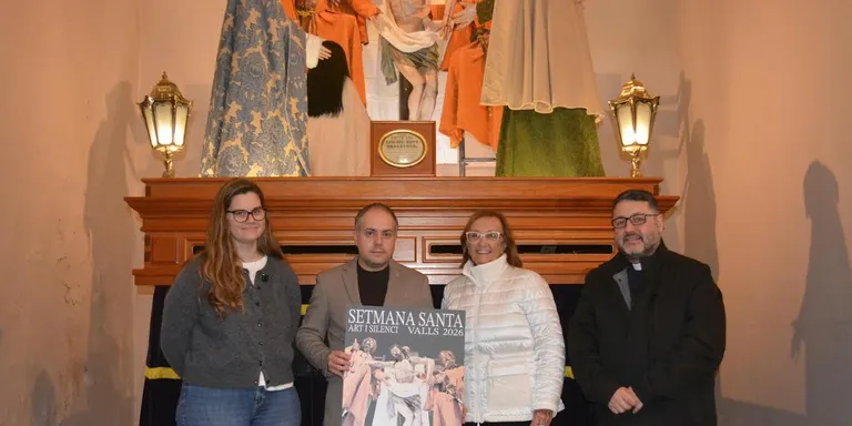 L’Agrupació de Germandats i Confraries presenta el cartell oficial de la Setmana Santa 2026