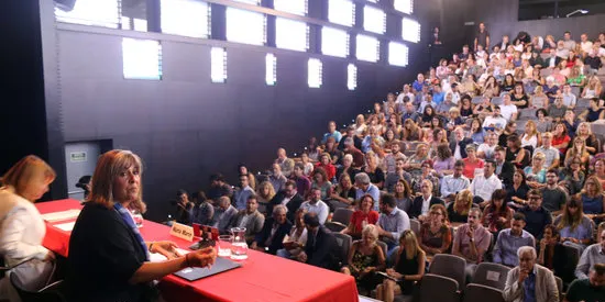 Xavier Amor (PSC) participa a la reunió de la Diputació sobre la carta d'Endesa als ajuntaments