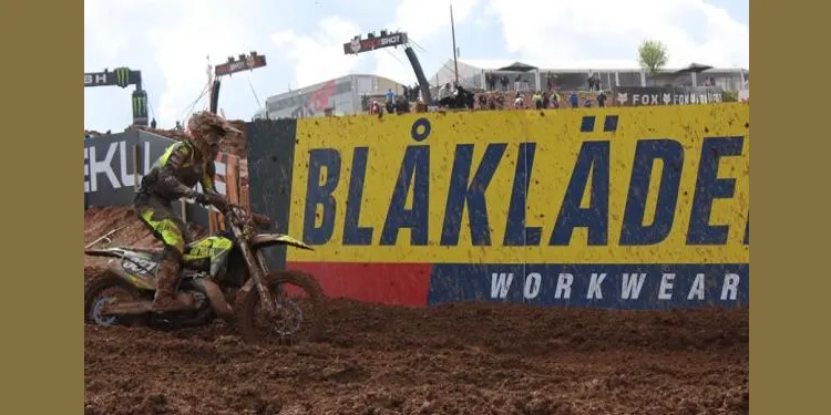 Debut complicat del catllarenc Bruno Miró en el Campionat d'Europa de Motocròs d’EMX250