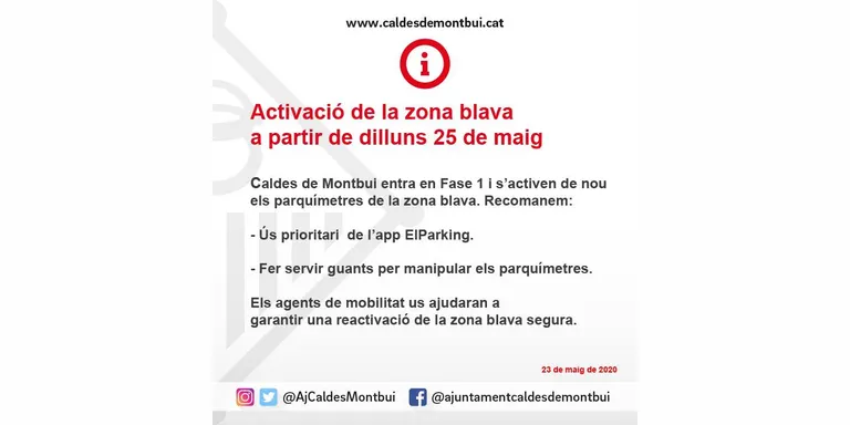 Caldes estrena un nou Pla de Mobilitat urbana avui dilluns