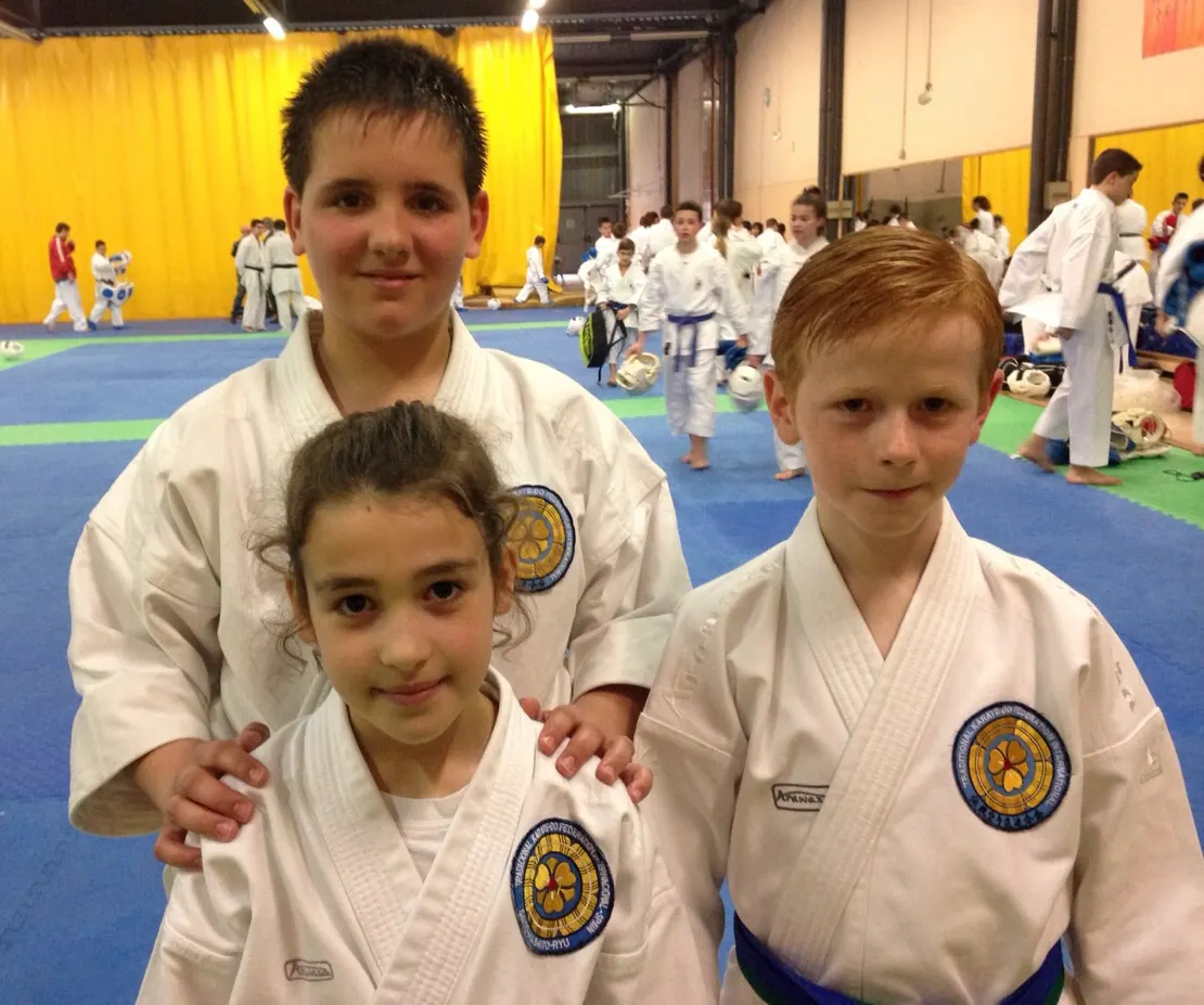 Karate Kobudo - Gerard Gombau, Ylenia Jiménez i Bernat Vilà