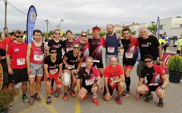 Foto: Atletes d'Altafulla