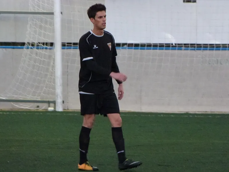 El jugador del Rubí Joan Raventós en una imatge d'arxiu