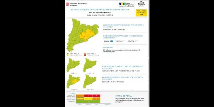 Protecció Civil desactiva l'alerta del pla INUNCAT