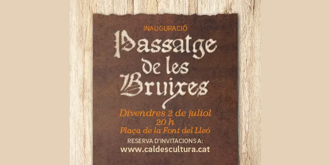 Inauguració del Passatge de les Bruixes