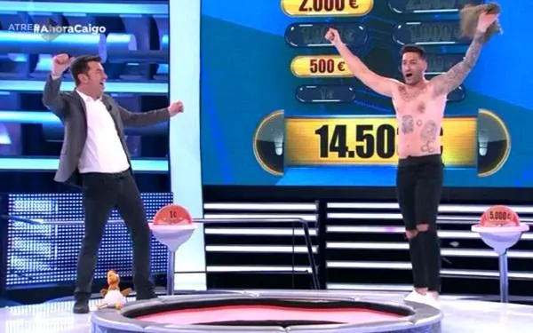 Oscar Bleda guanya l’edició d’aquest dimecres del programa ‘Ahora caigo’, i aconsegueix 7.251 euros de premi