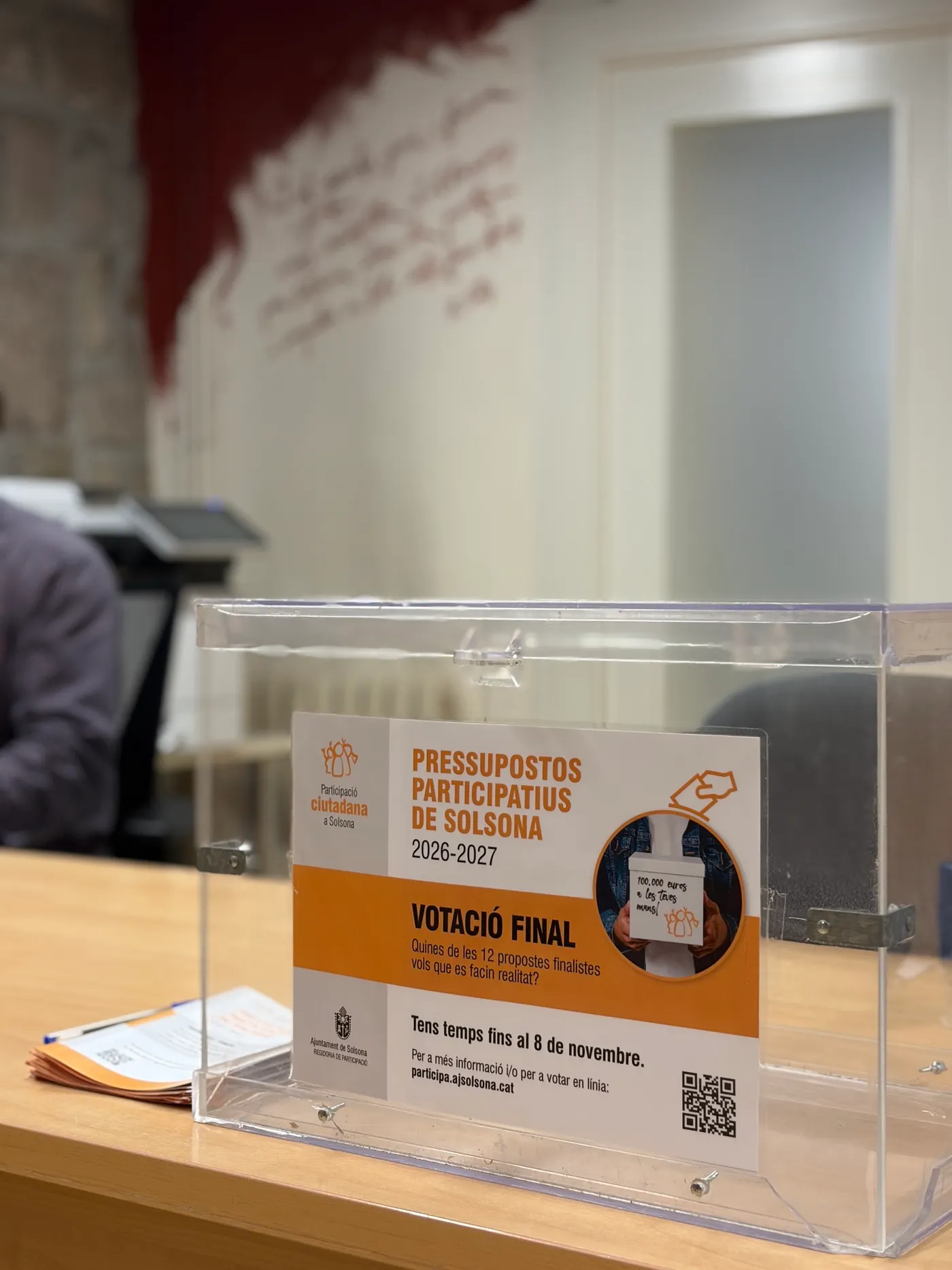 Avui s’obre la votació final dels pressupostos participatius de Solsona