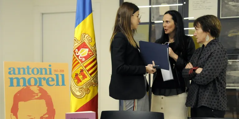 Homenatge a Andorra a l'escriptor Antoni Morell