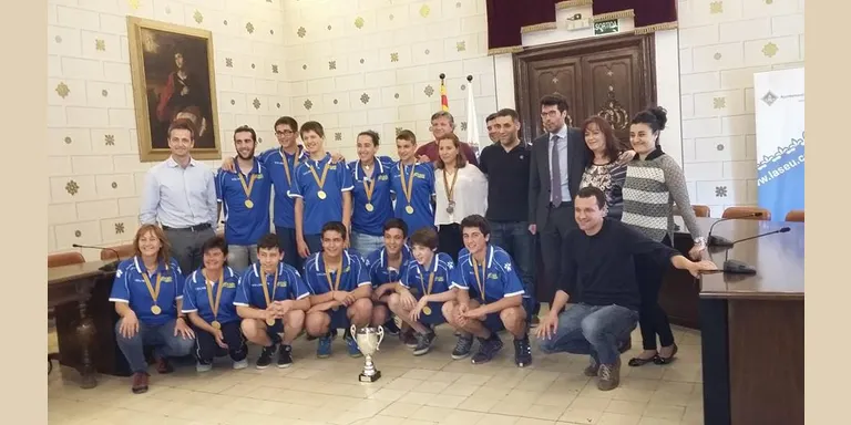 Homenatge al CHPA Cadí pels títols de campió de Catalunya en patinatge i hoquei
