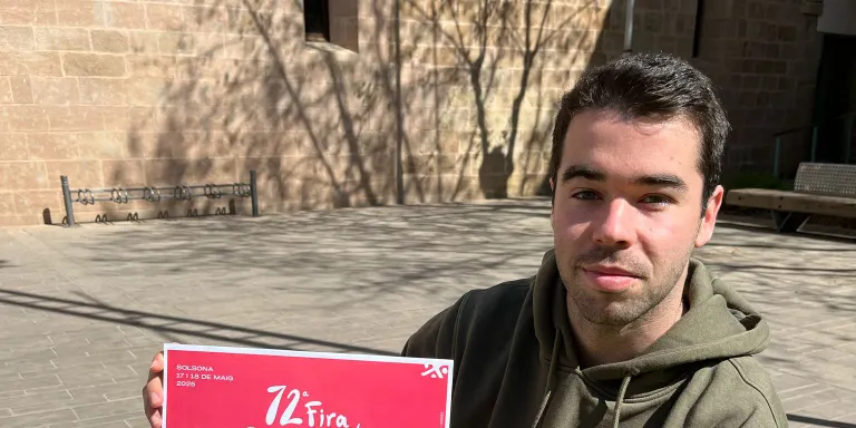 Pol Blanca Barrera signa el cartell de la Fira de Sant Isidre d'enguany amb una proposta fresca i divertida