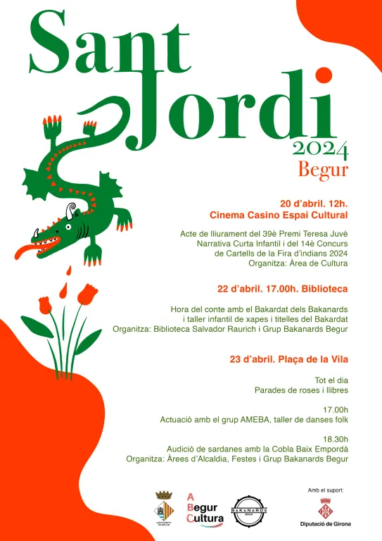 Cultura, tradició i diversió per Sant Jordi