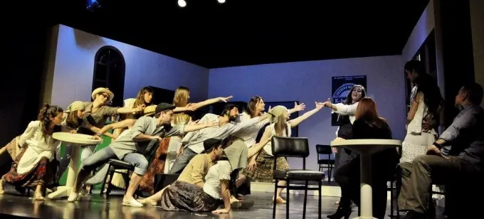 Presentació al Palau Moja de Barcelona, de la 15ena Mostra Nacional de Teatre Amateur de Catalunya