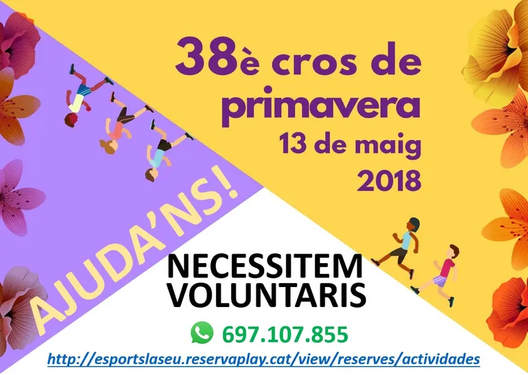 Demanen la incorporació de més voluntaris per al Cros de Primavera