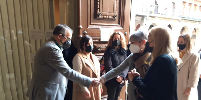 Valls acull una reunió del Consell de Direcció de Justícia