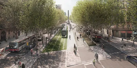 Barcelona adjudica les primeres obres de la connexió del tramvia a la Diagonal