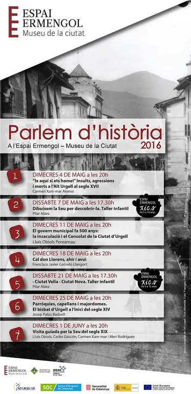 La Seu inicia la 5a edició del cicle de conferències 'Parlem d'història'
