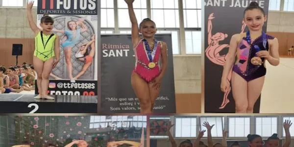 El CER Torredembarra suma dos ors, una plata i un bronze en el Campionat de Catalunya Individual i de Conjunts de Nivell 2 i 3