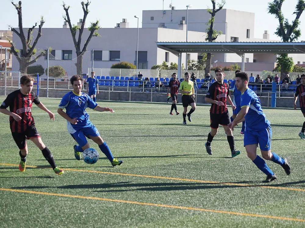 Toca seguir donant la bona imatge exhibida en partits com el de Riudoms davant del Reus B / Arxiu