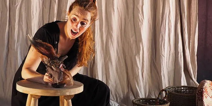 "Contes que bufa el vent" és l'espectacle que ofereix avui Violeta Antò