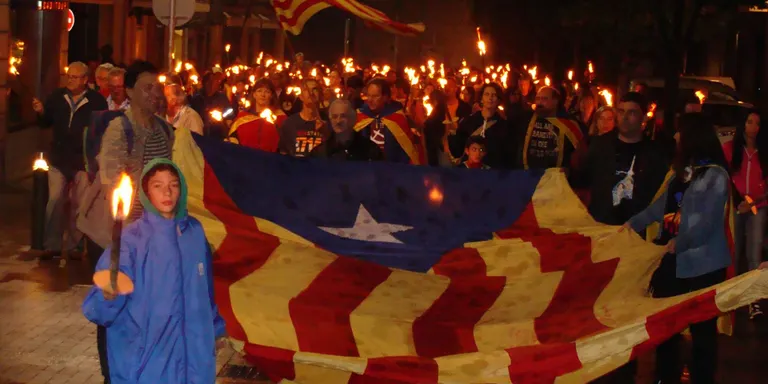 Marxa de torxes per recordar els 300 anys de la capitulació de Castellciutat