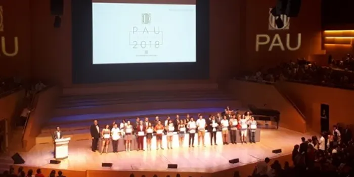 L’arenyenca Carla Marco aconsella als que inicien batxillerat que treballin amb tots els seus esforços