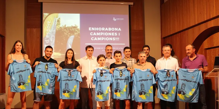 Reconeixement a esportistes de la Seu pels èxits de la temporada 2018-2019